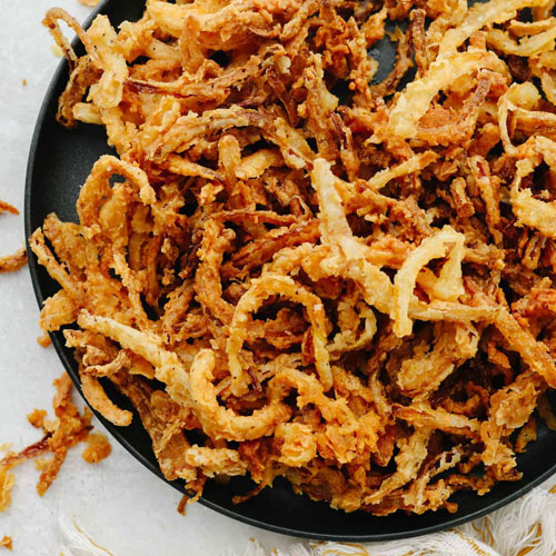 Fresh / Dehydrated White Fried Onion