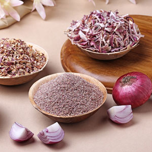 Dehydrated Red Onion